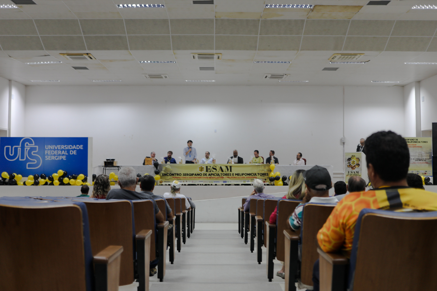 Evento acontece na Didática 7 da UFS. (foto: Elisa Lemos/Ascom UFS)
