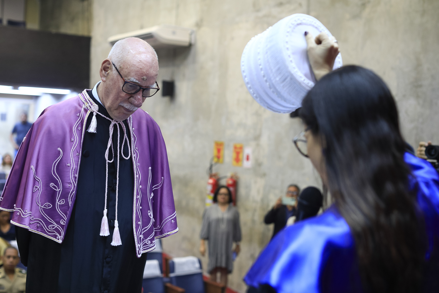 Título Doutor Honoris Causa é a maior honraria concedida pela UFS. (foto: Adilson Andrade/Ascom UFS)