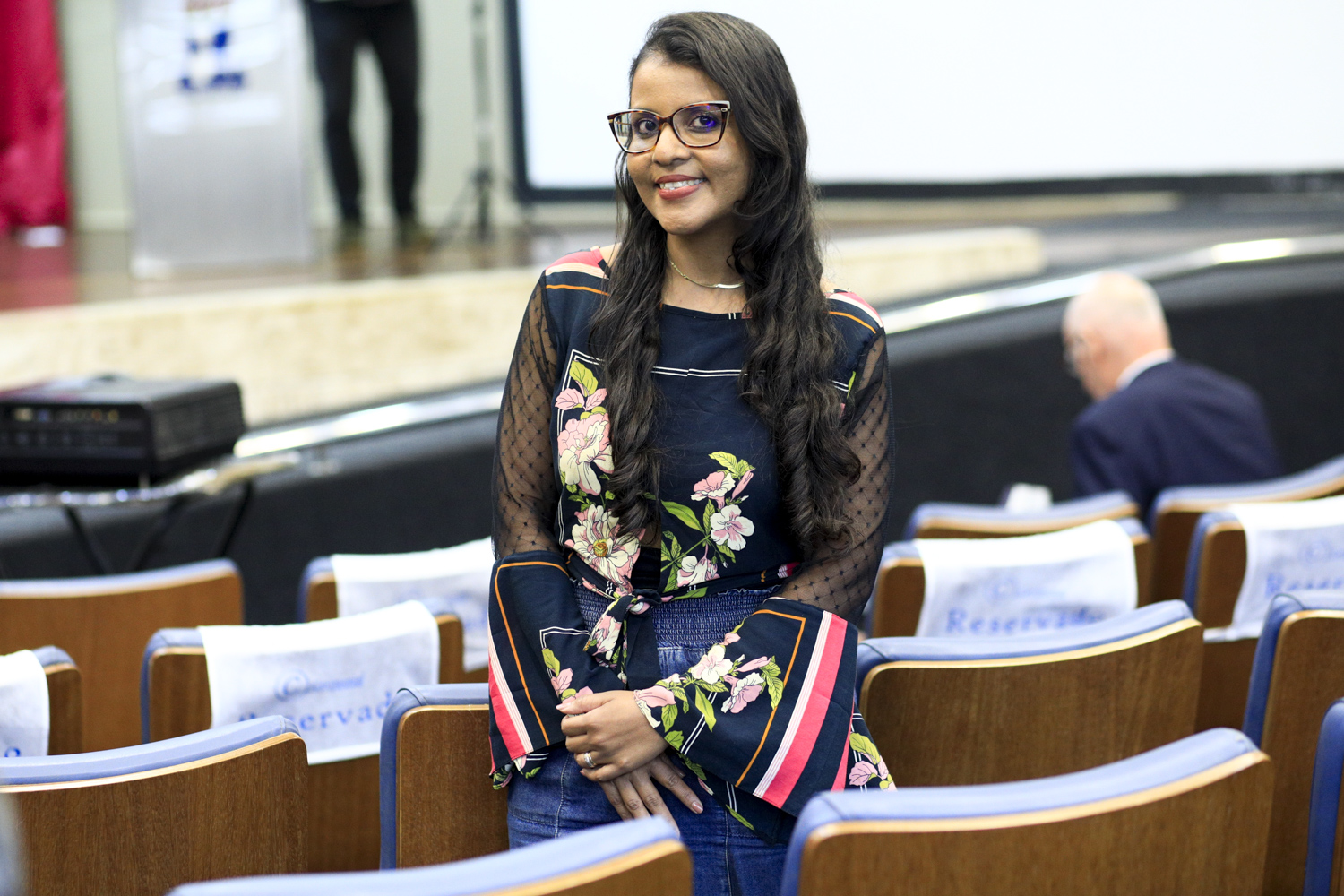 Júlia Duarte é doutoranda em Educação pela UFS. (foto: Adilson Andrade/Ascom UFS)
