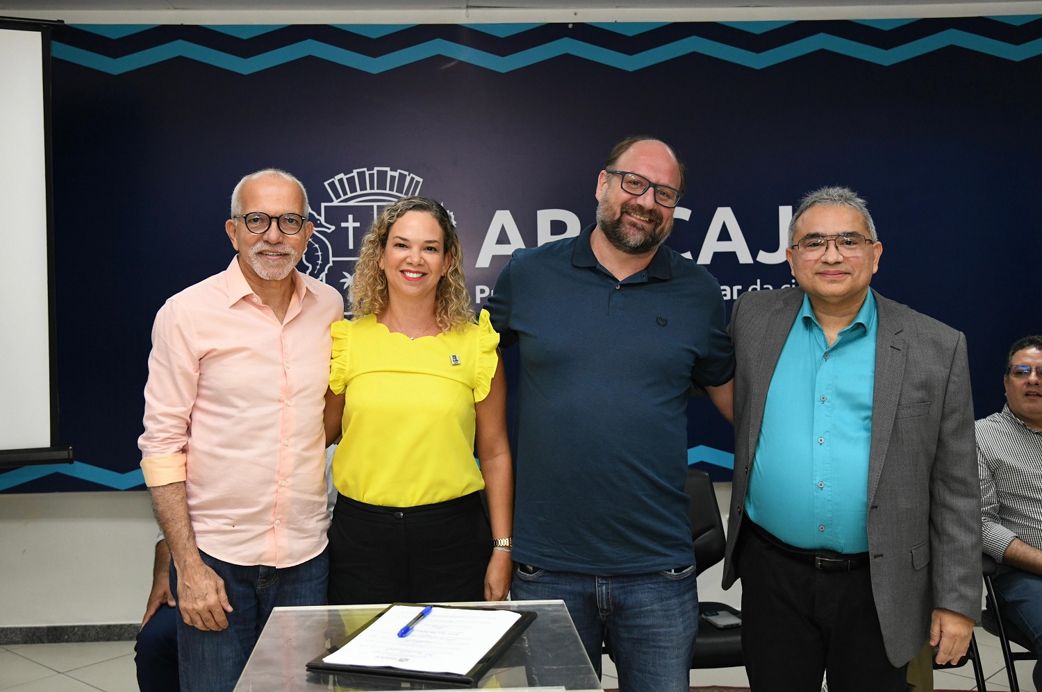 Evento aconteceu na sede da Prefeitura de Aracaju. (Foto: Ana Licia, Ascom/PMA)