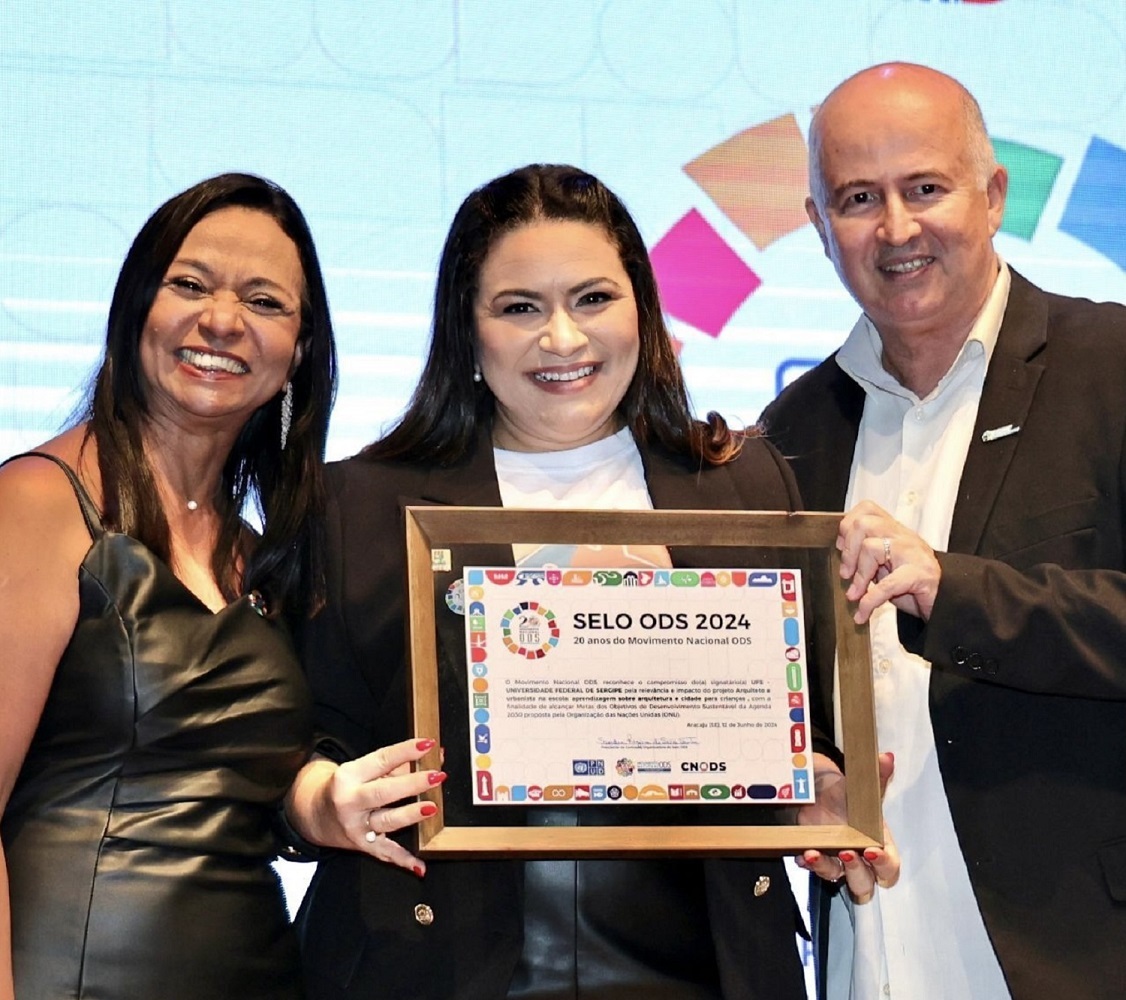 Sarah França é coordenadora do projeto "Arquiteto na Escola". (Foto: Movimento ODS Sergipe)