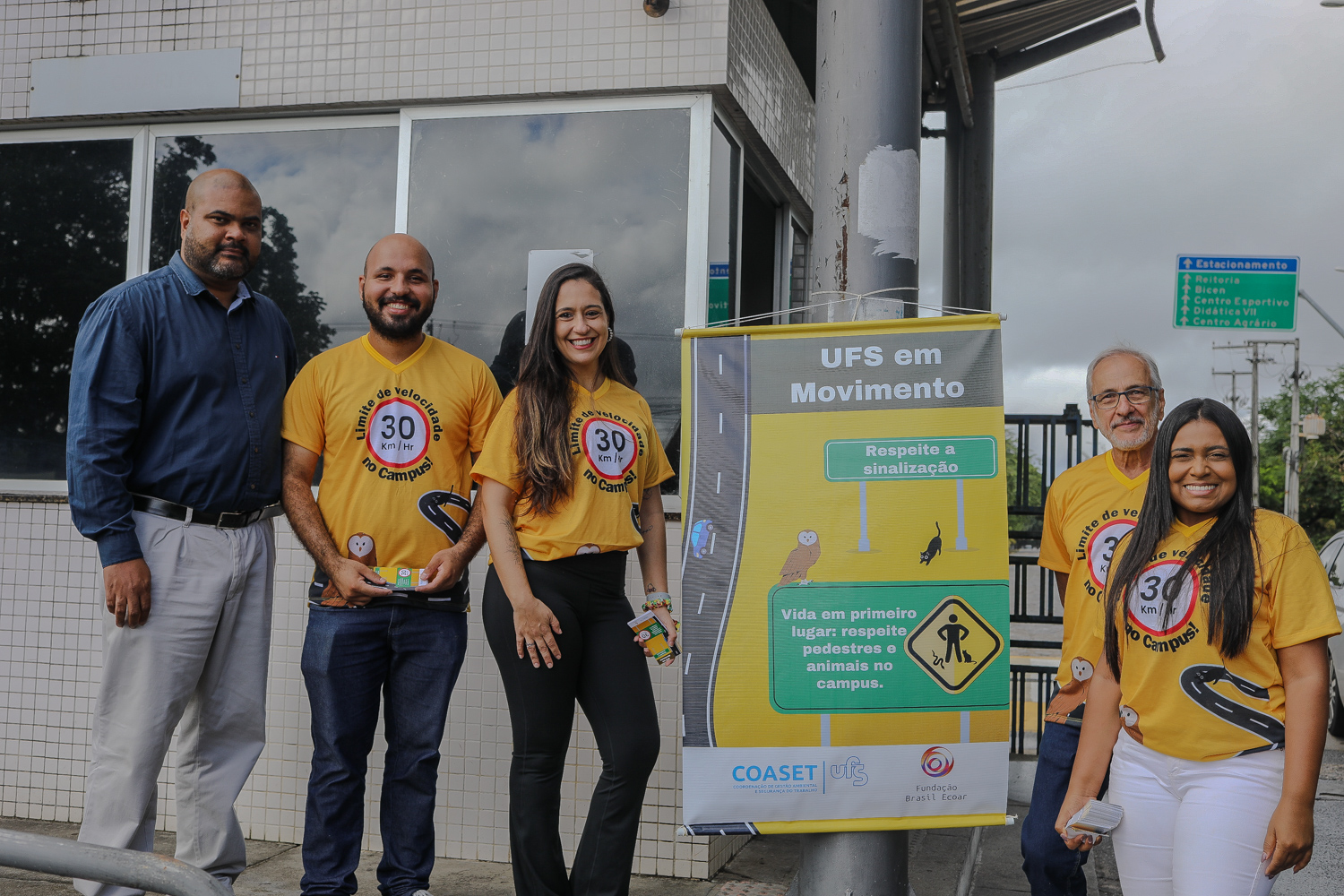 Campanha "UFS em Movimento" contemplou público de 5 mil pessoas (foto: Elisa Lemos/Ascom UFS).