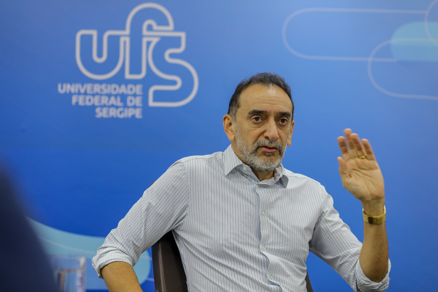 Carlos Guedes é reitor do IFAL. (Foto: Elisa Lemos/Ascom UFS)