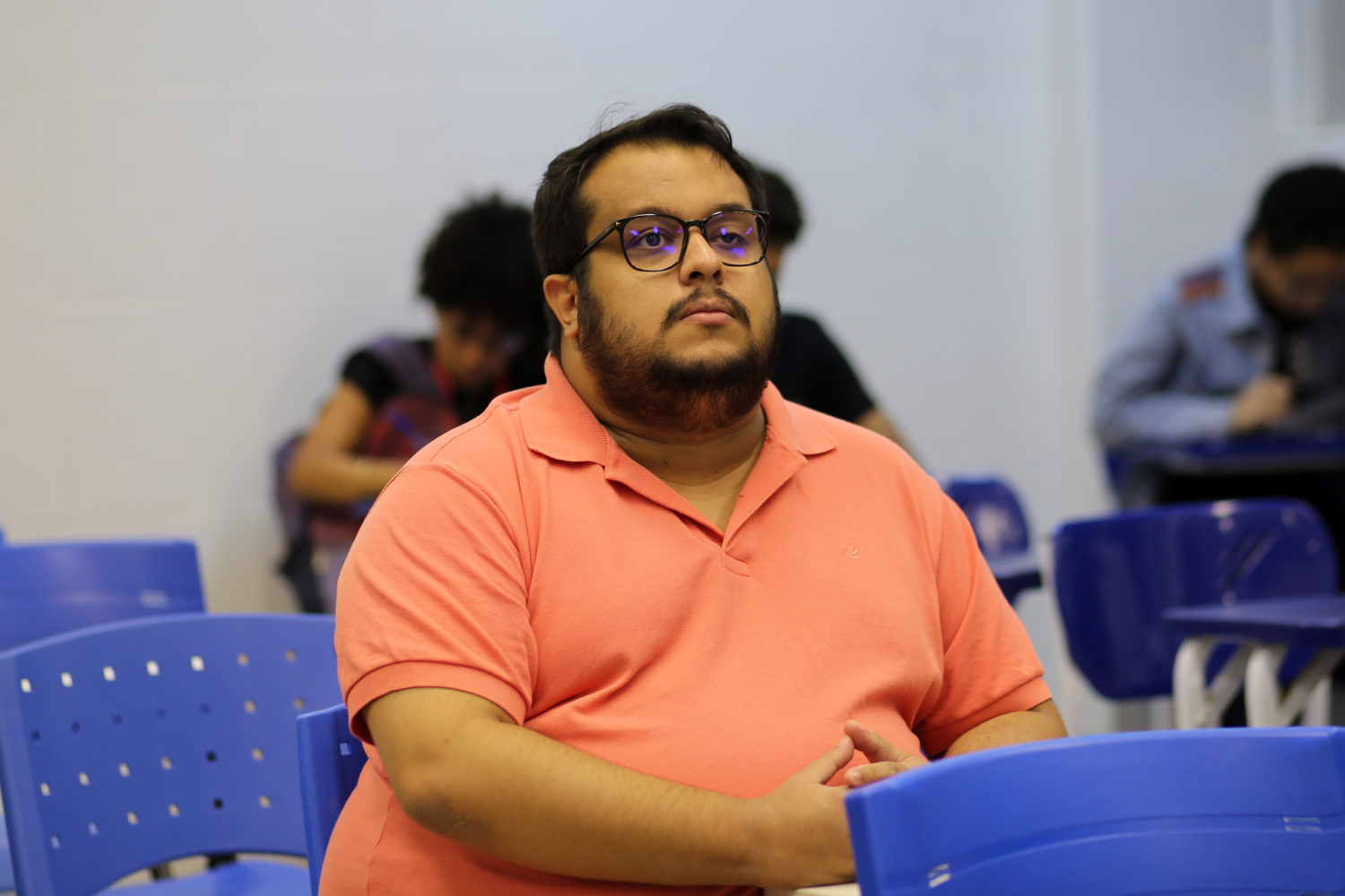 José Barreto Neto, doutorando do Programa de Pós-Graduação em Ciência da Propriedade Intelectual. (Foto: Schirlene Reis/Ascom UFS).