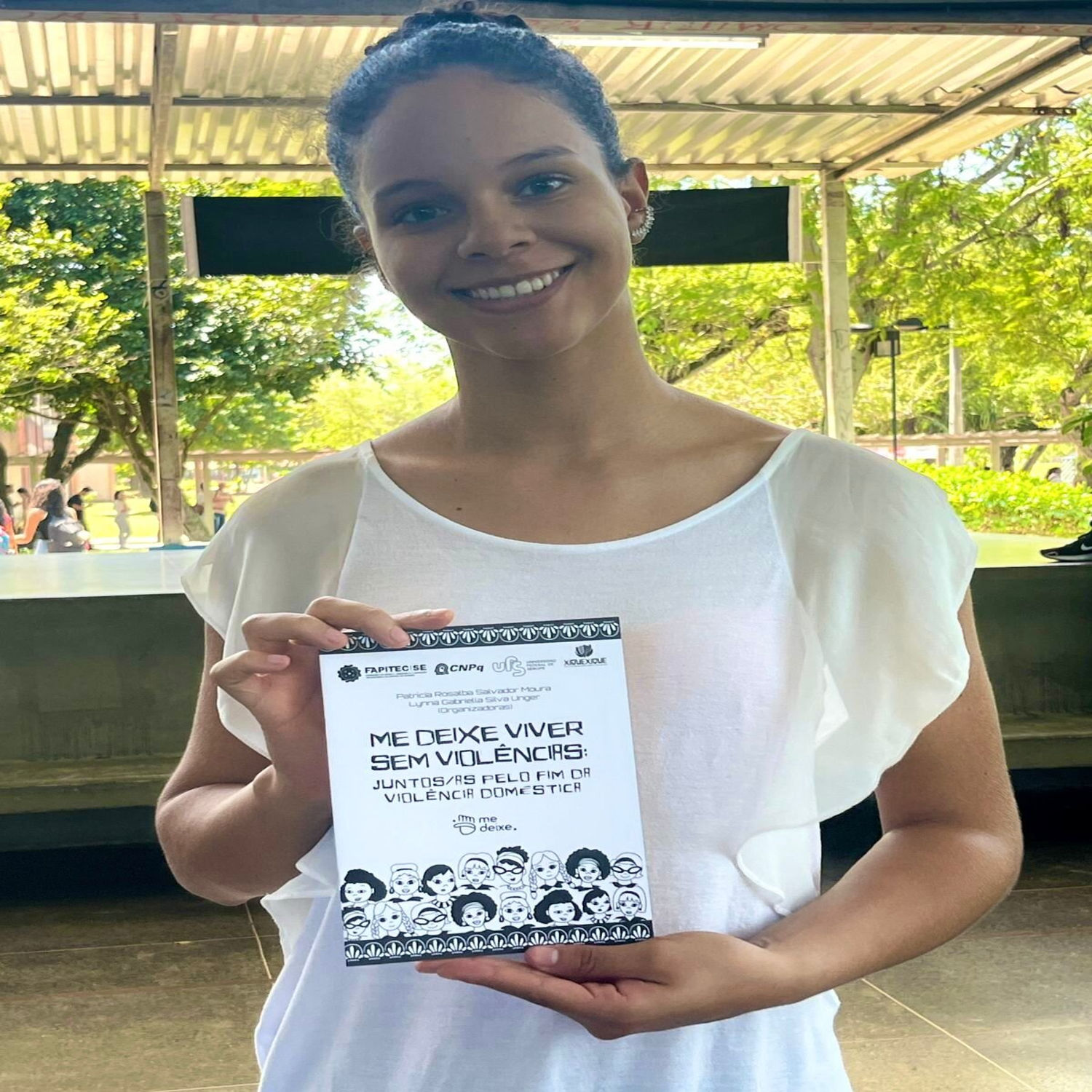 Willihayná Souza é estudante de direito e participou do lançamento da cartilha. (Foto: Arquivo Pessoal)