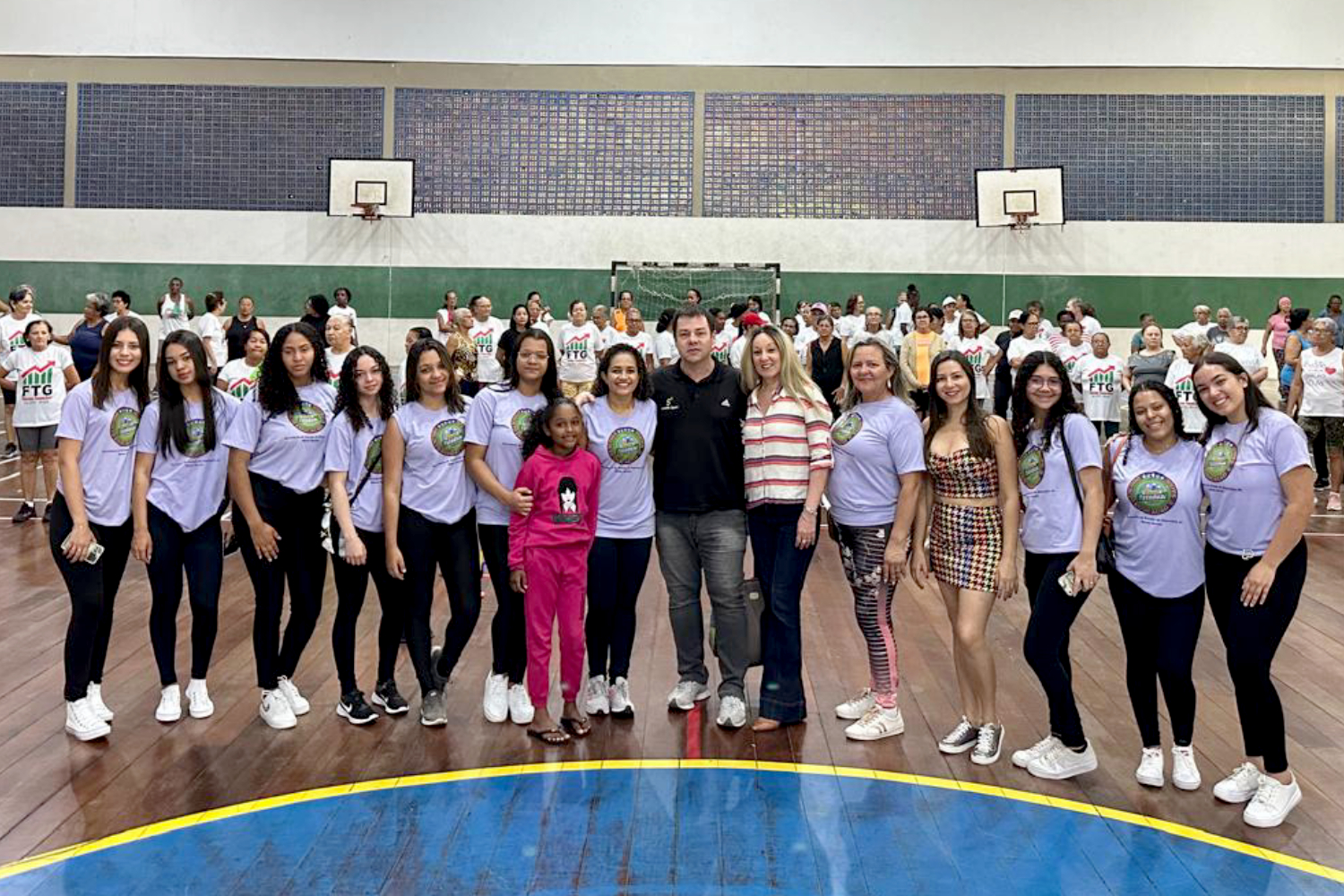 EstudantesProjeto de Extensão Mais Viver recebe a visita de estudantes de MG (Fotos: Arquivo pessoal) 
