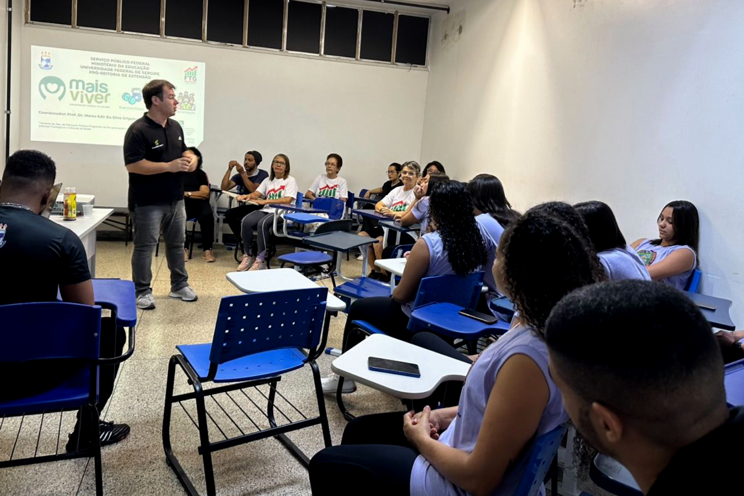 Professor Marzo Grigoletto, do Departamento de Educação Física da UFS