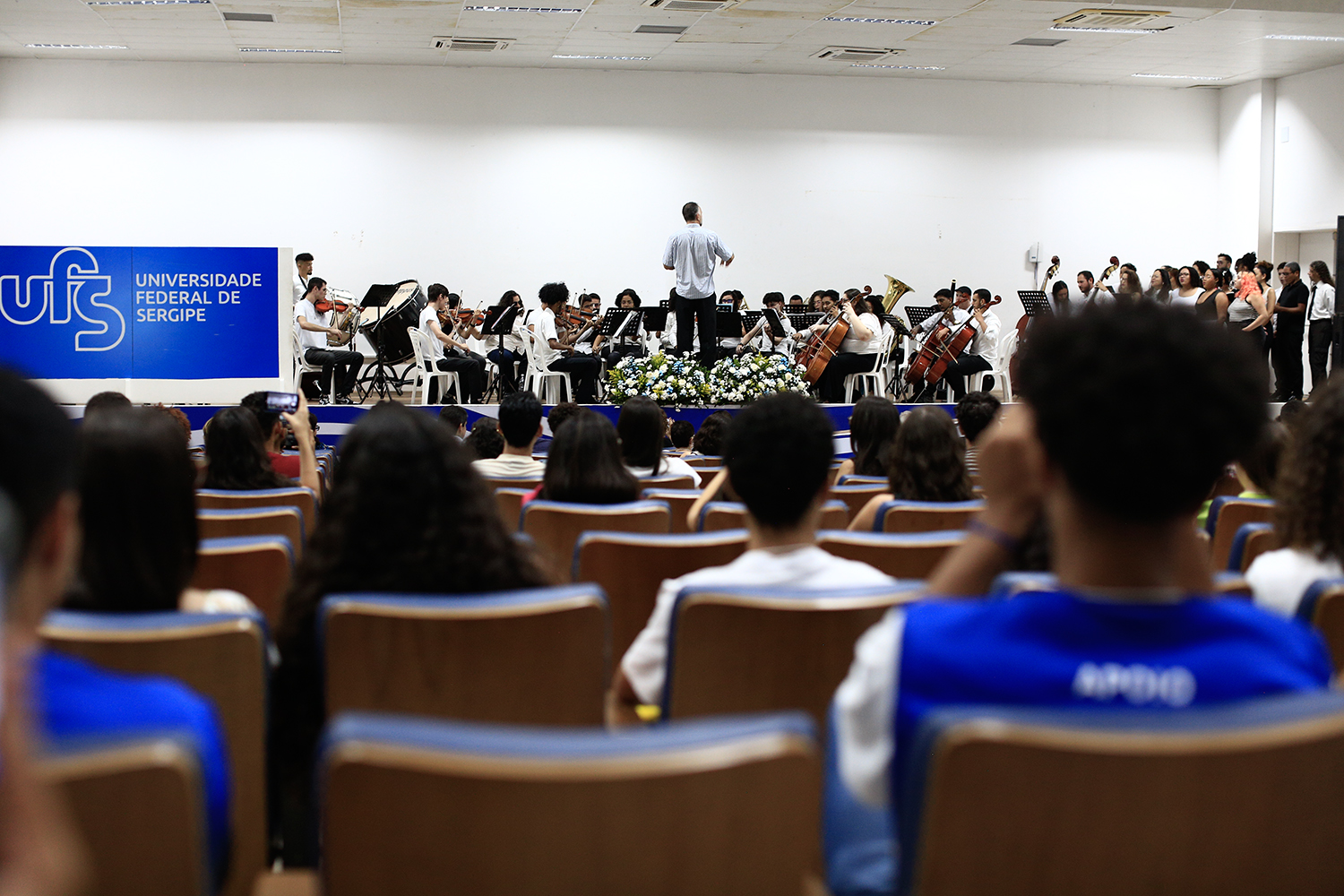 Evento aconteceu no auditório da Didática 7 do Campus de São Cristóvão. (foto: Adilson Andrade/Ascom UFS)