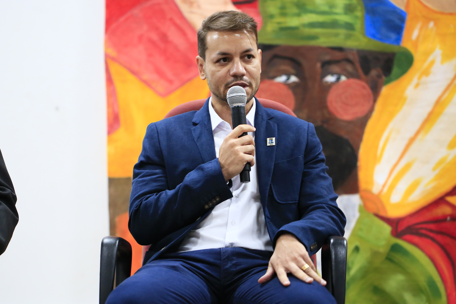 Guidionaldo Júnior é pró-reitor de Extensão e Cultura da UFS em exercício. (foto: Adilson Andrade/Ascom UFS)