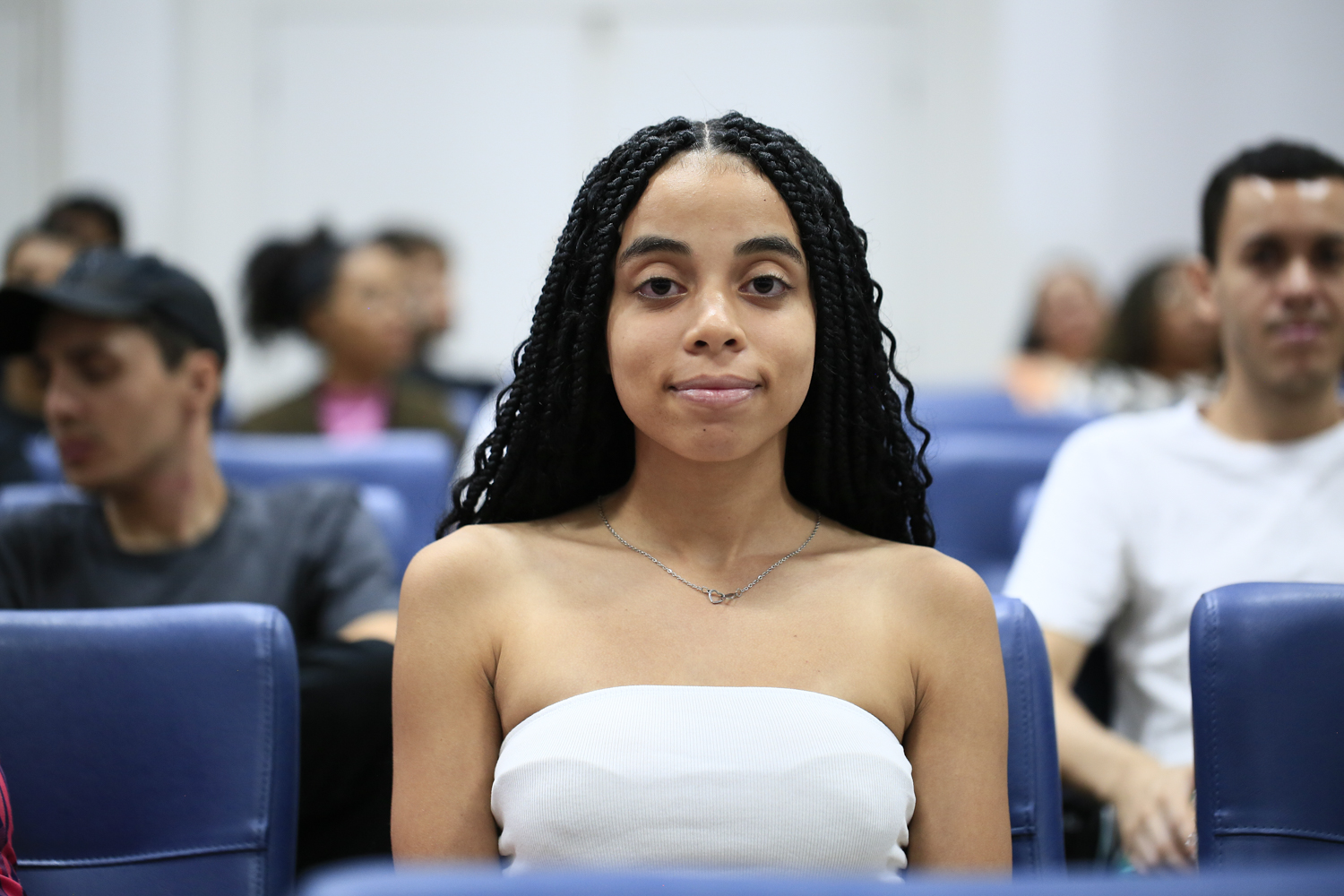 Júlia Teixeira é aluna do Colégio de Aplicação da UFS. (foto: Adilson Andrade/Ascom UFS)