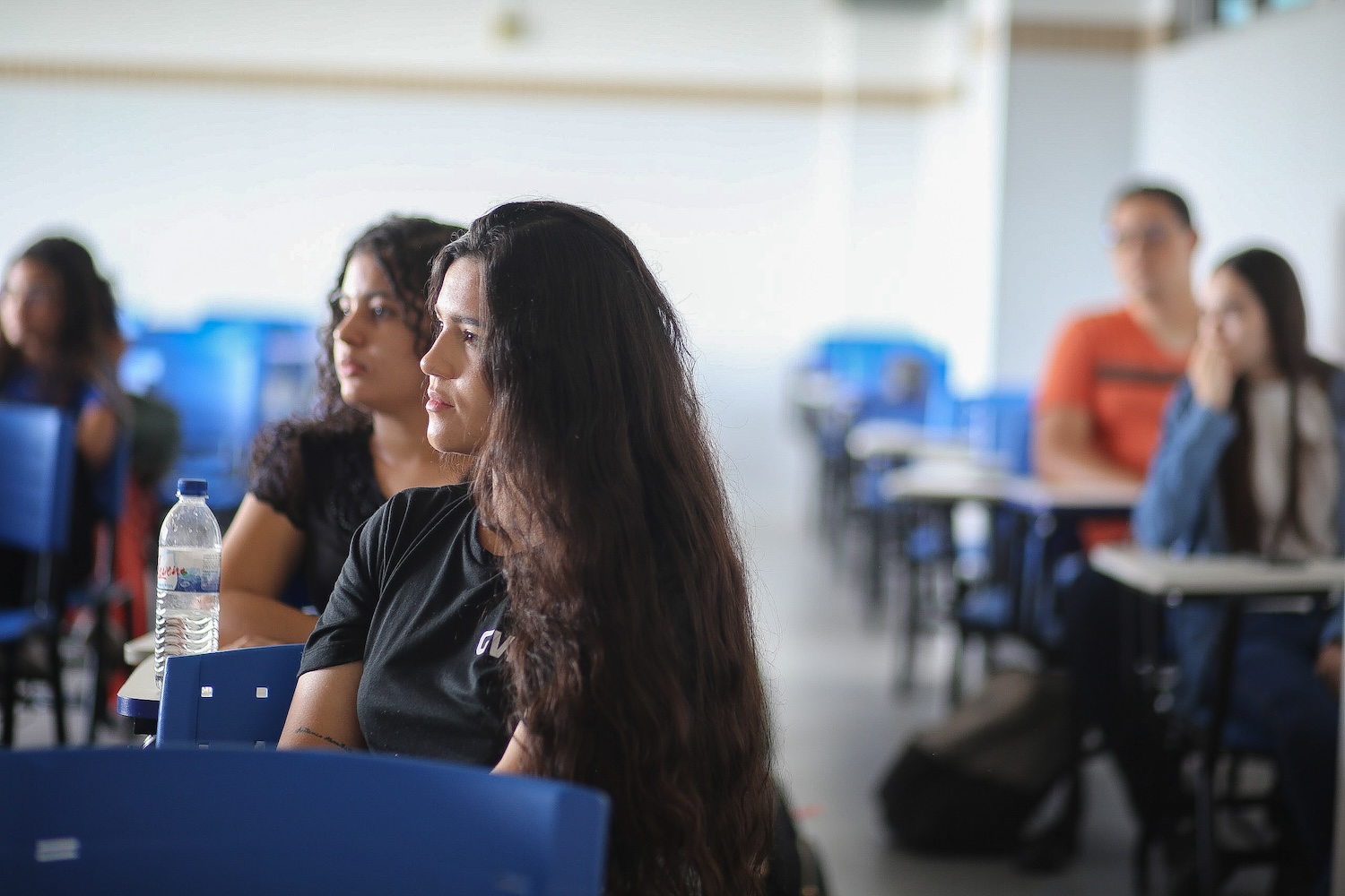 Legenda: Marcela Fernandes, estudante de Engenharia Química. (Foto: Elisa Lemos/Ascom UFS)