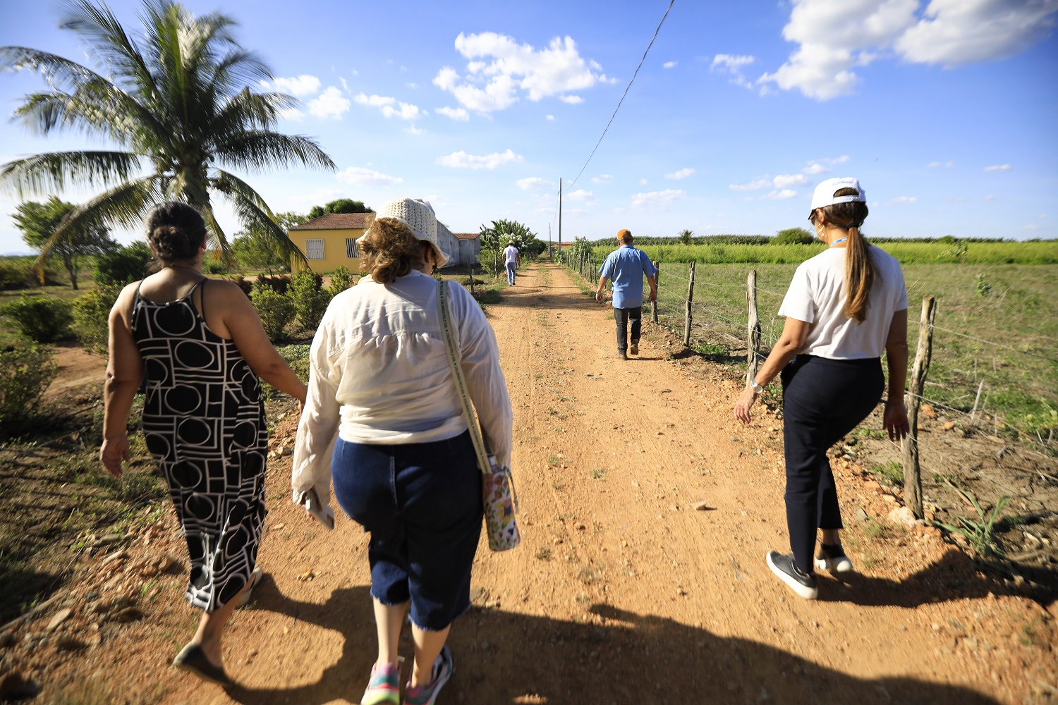 Visita ao Perímetro Irrigado Jacaré-Curituba (Foto: Adilson Andrade/Ascom UFS)