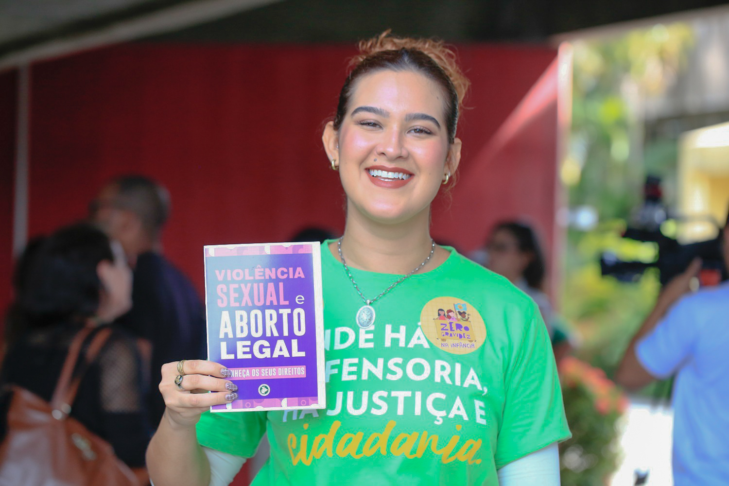 Defensora Ingrid Ribeiro (Foto: Janaína Cavalcante/Ascom UFS)