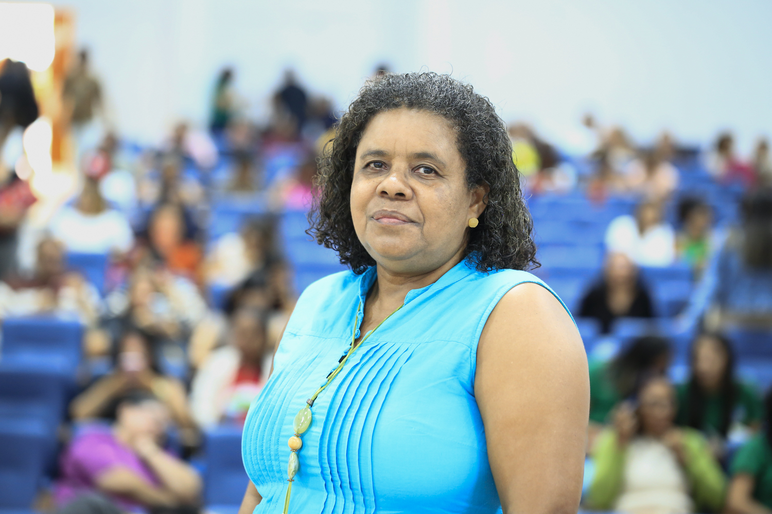 Marilene dos Santos é uma das organizadoras do encontro (Foto: Adilson Andrade/Ascom UFS)