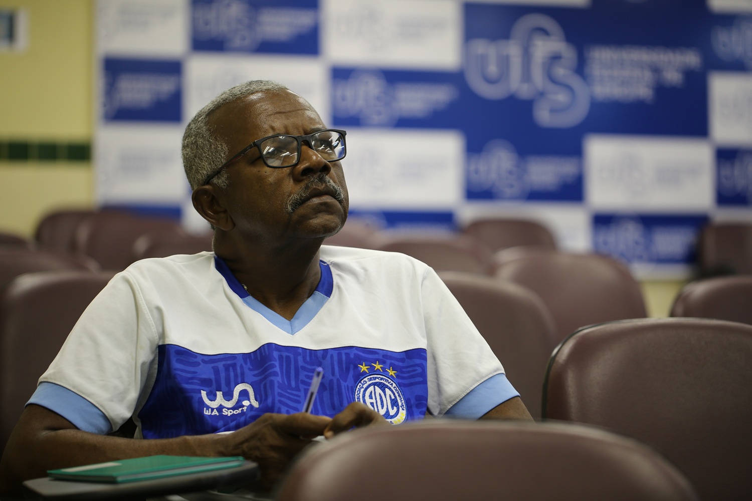 Antônio Narciso é calouro do curso de Ciências Sociais da UFS (Foto: Janaína Cavalcante/Ascom UFS)