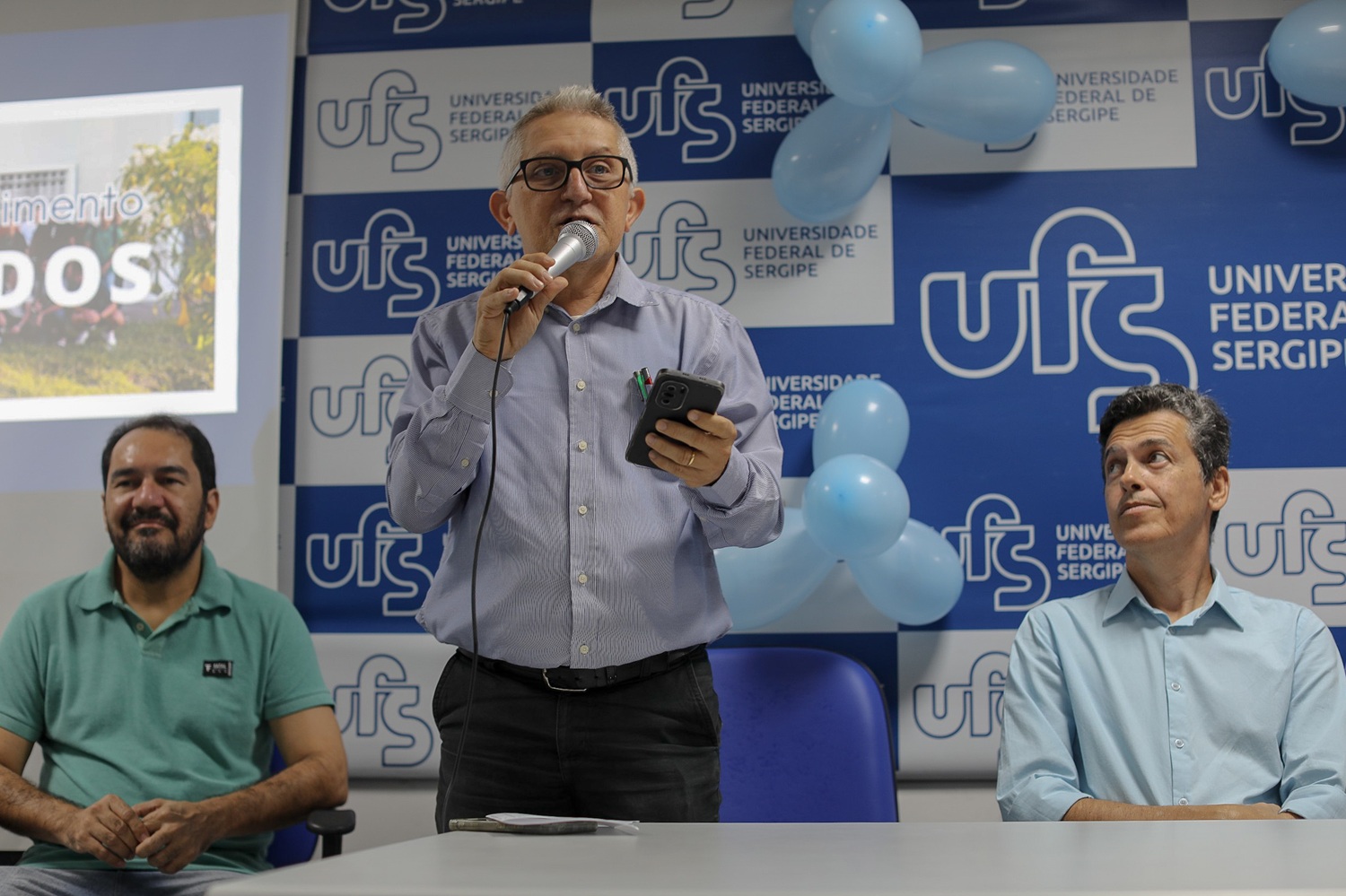 Roberto Souza é o diretor do CCET da UFS. (Foto: Elisa Lemos/Ascom UFS)