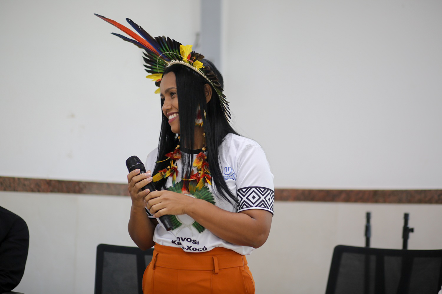 Danielle Xokó é coordenadora adjunta da ação (Fotos: Janaína Cavalcante/Ascom UFS)