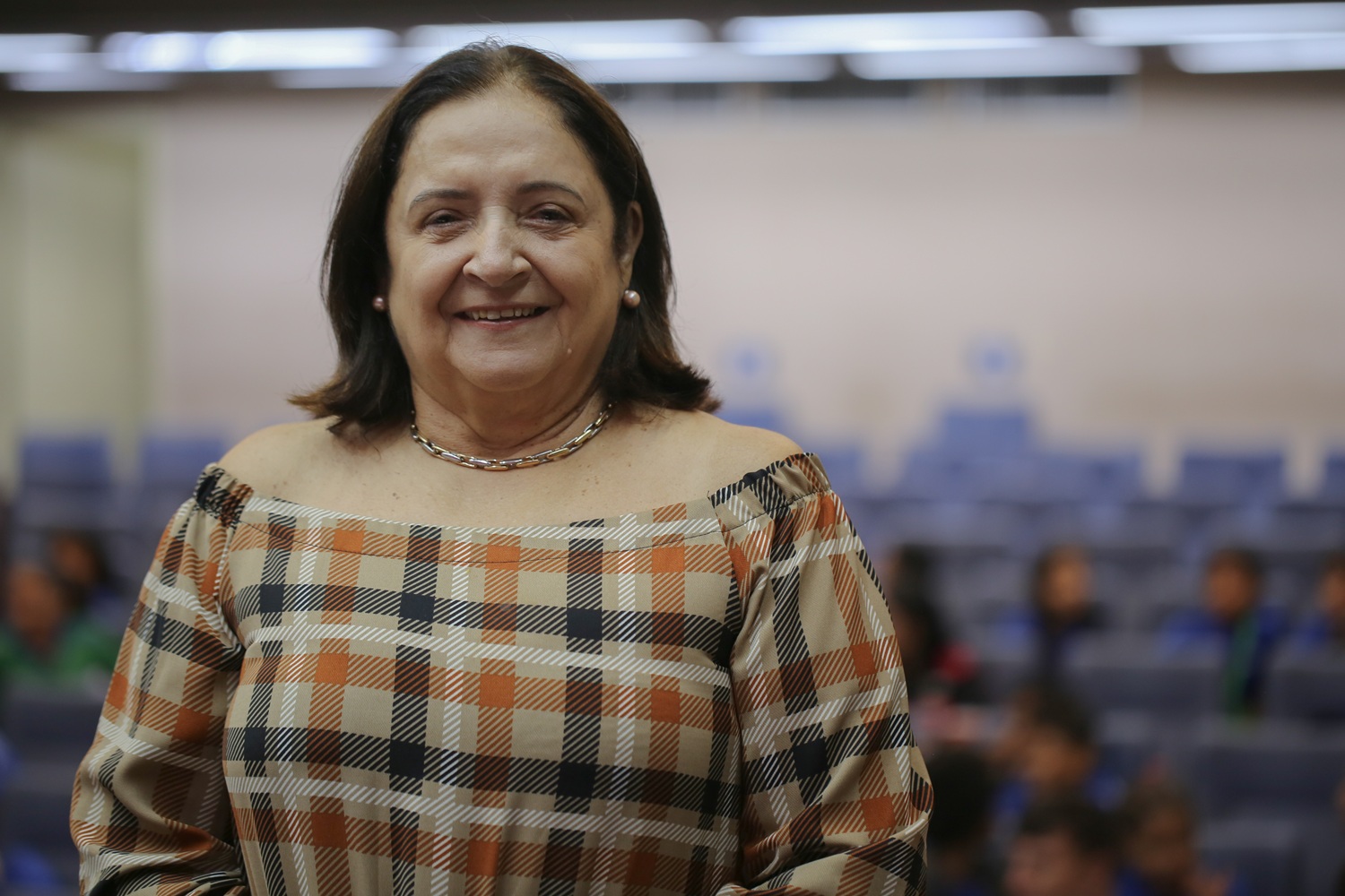 Secretária municipal de Educação de Aracaju, Edna Amorim (Foto: Janaína Cavalcante/Ascom UFS)