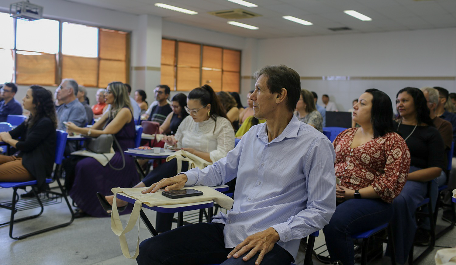 O evento teve como foco o alinhamento institucional e a promoção do bem-estar no ambiente de trabalho (Foto: Janaína Cavalcante/Ascom UFS)