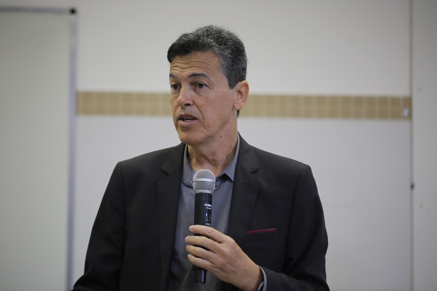 Reitor André Maurício Conceição (Foto: Janaína Cavalcante/Ascom UFS)