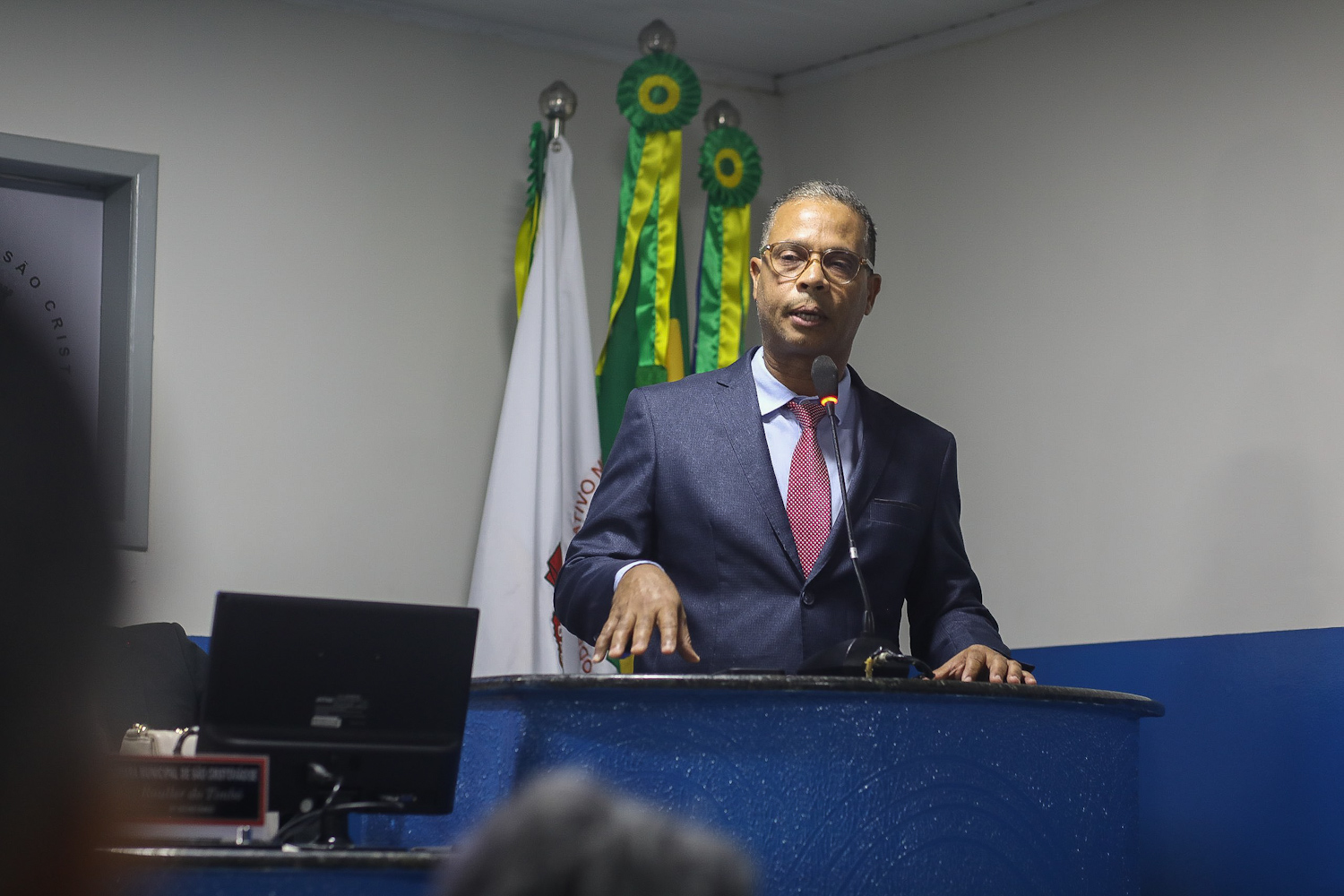 Julio Nascimento Júnior é prefeito da cidade de São Cristóvão (Foto: Elisa Lemos/Ascom UFS)