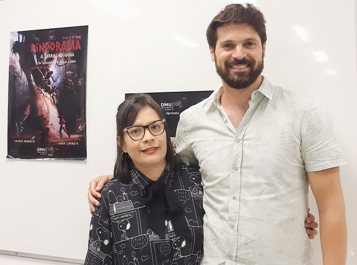Shéron Morales e João Liberato (Foto: arquivo pessoal)