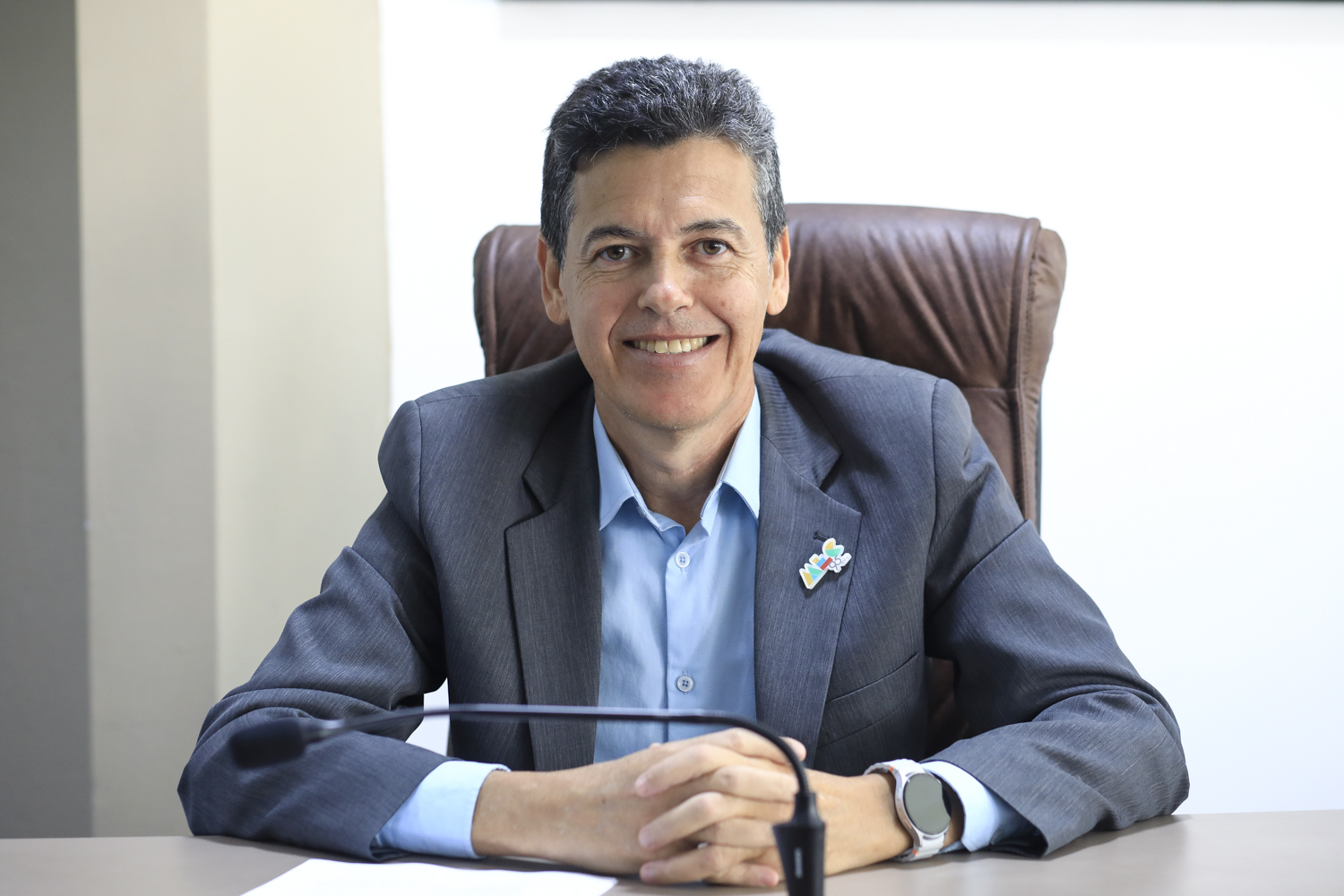 André Maurício é reitor da UFS (Foto: Adilson Andrade/Ascom UFS)