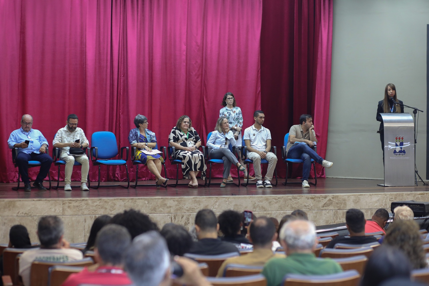  I Seminário sobre Controle Social e Acompanhamento de Aquisição de Alimentos da Agricultura Familiar ocorreu na UFS (Foto: Janaína Cavalcante/Ascom UFS)