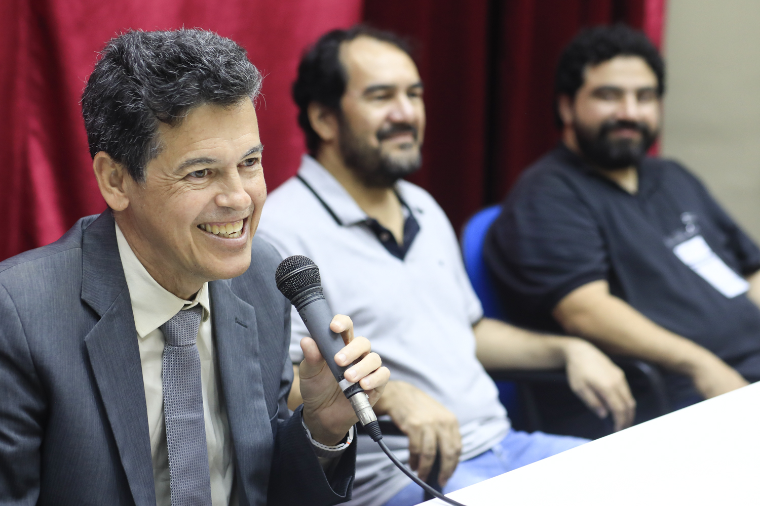 Reitor André Maurício esteve presente no evento (Foto: Adilson Andrade/Ascom UFS)