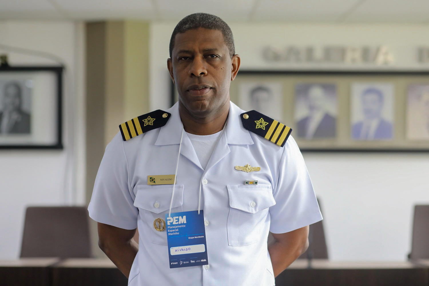 Capitão de fragata Nivaldo de Souza Matos (Foto: Janaína Cavalcante/Ascom UFS)