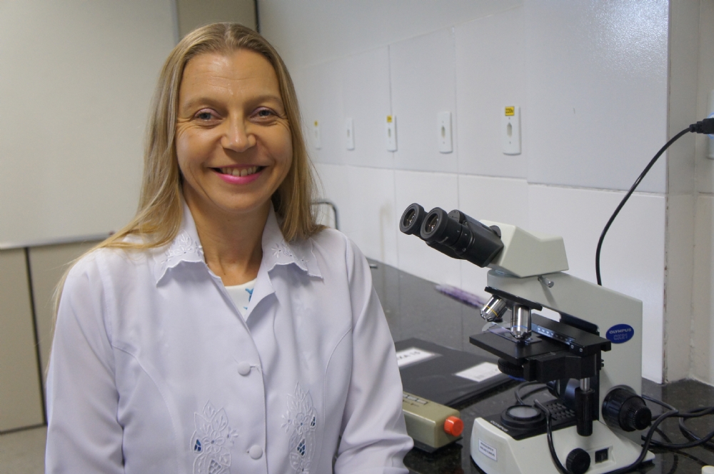 Professora Dulce Shimieguel, DFA/UFS (Foto: Ascom Fapitec)