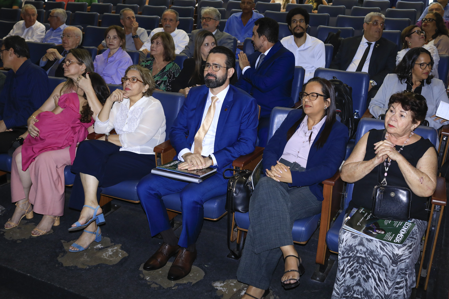 Simpósio Sergipano de Economia 2025 aconteceu no auditório da Reitoria (Foto: Adilson Andrade/Ascom UFS)
