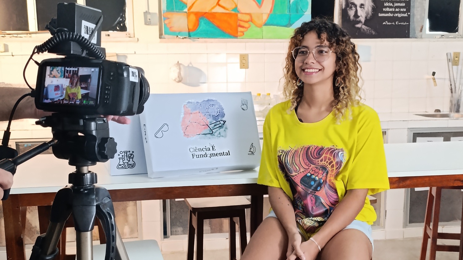 Trecho do minidocumentário do projeto, produzido pela Agitte.se (Foto: Arquivo pessoal)