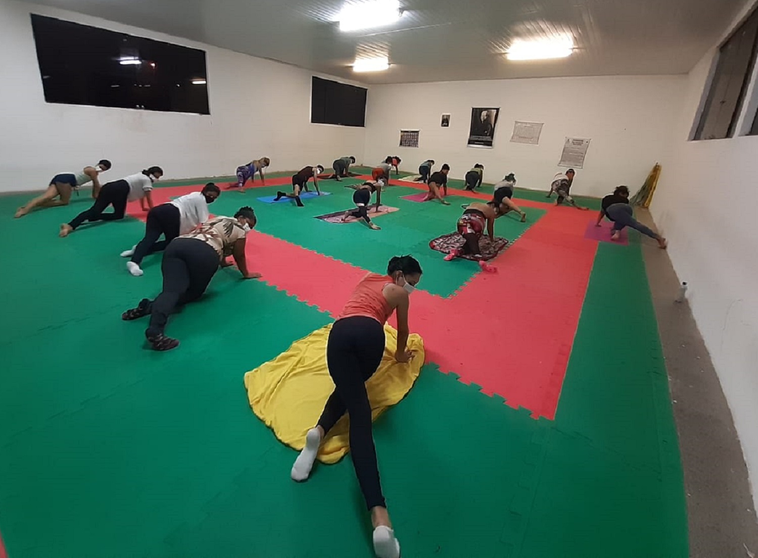 Yoga é focada no desenvolvimento da autopercepção e do autocuidado (Foto: arquivo pessoal)