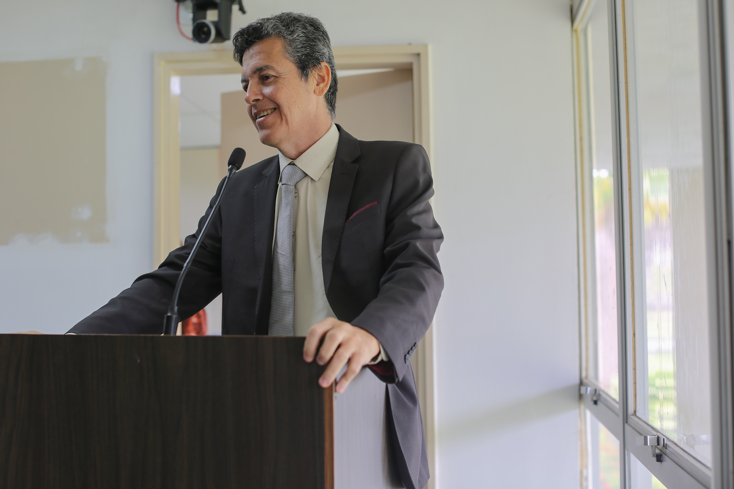 Reitor da UFS, André Maurício (Foto: Elisa Lemos/Ascom UFS)