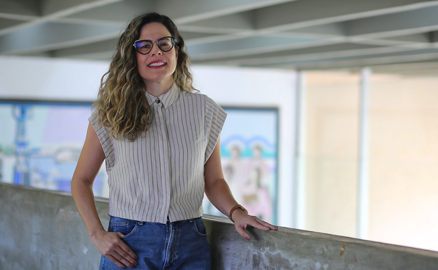 Professora Doris Matos, do DLES/UFS (Foto: Elisa Lemos/Ascom UFS)