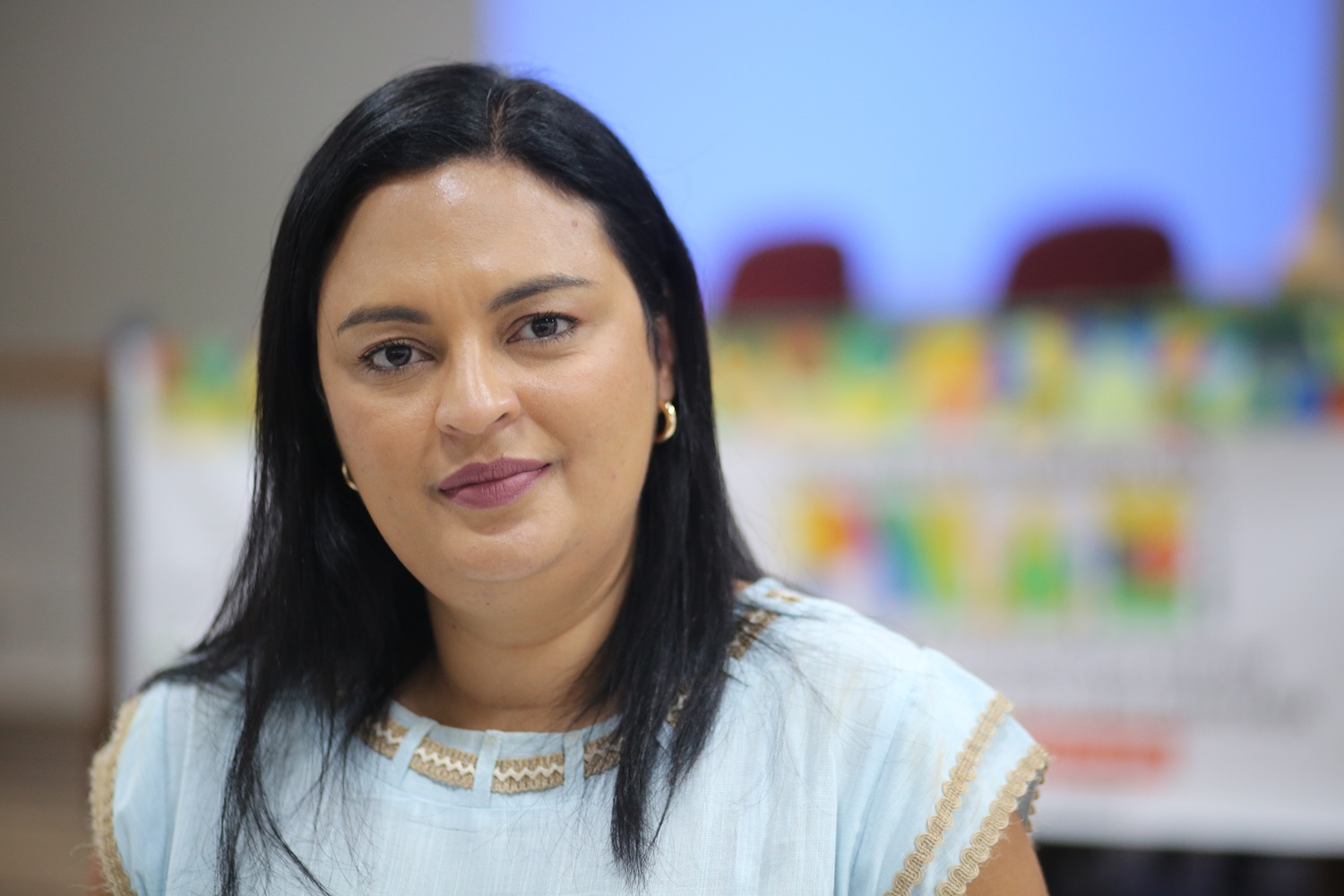  Edenilza Carvalho, representante do FNDE (Foto: Brunna Martins/Ascom UFS)