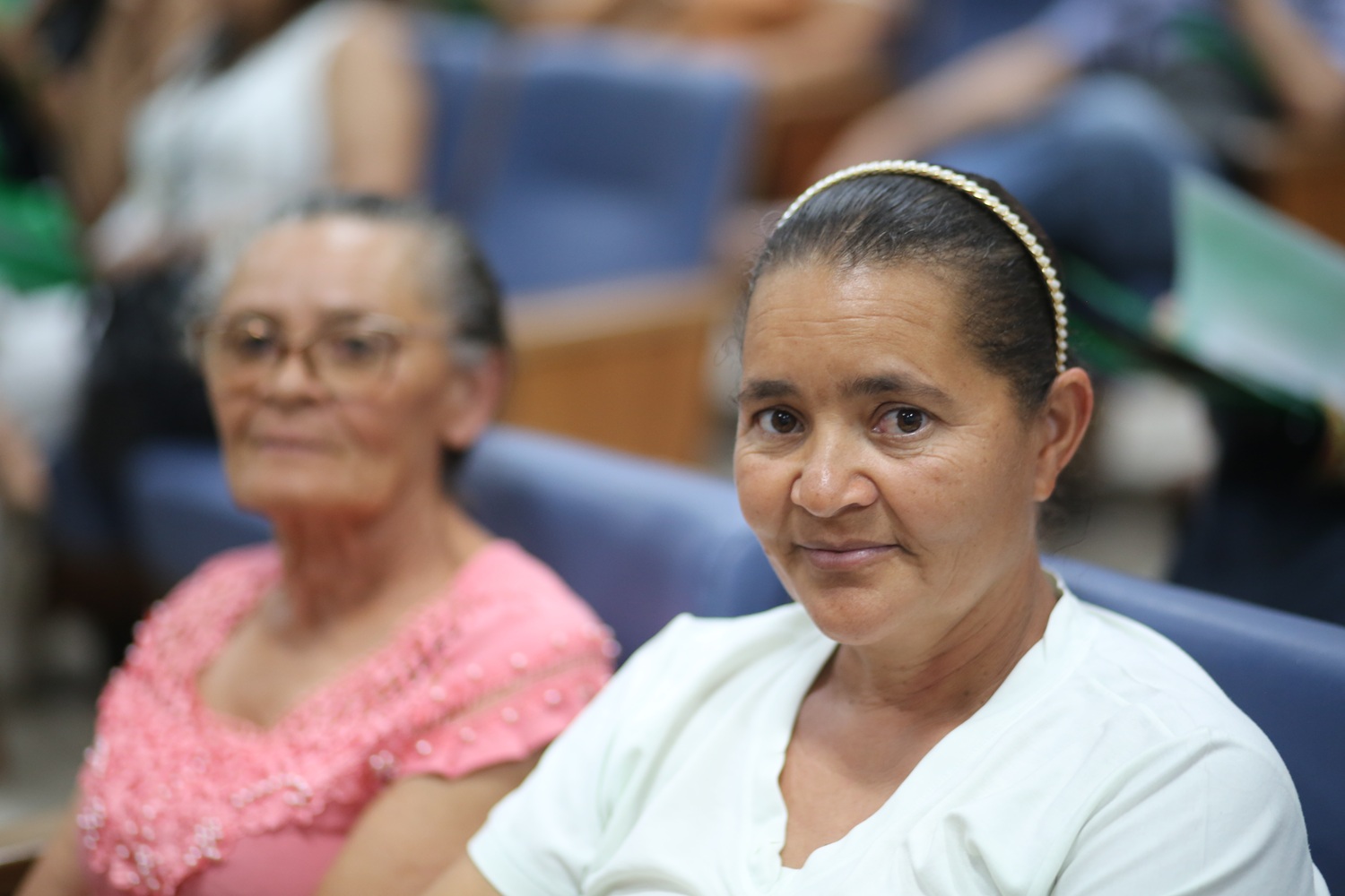 Silvânia Gonzaga, representante da comunidade quilombola Pirangi (Foto: Brunna Martins/Ascom UFS)