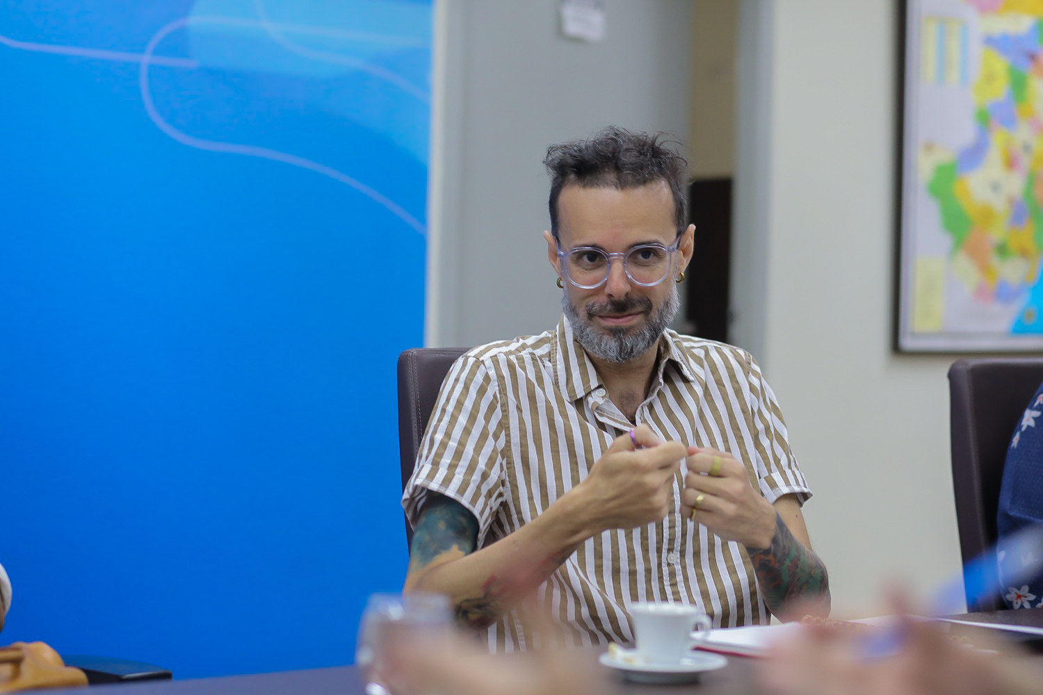 Newton Fabiano Soares, fiscal do Ibram (Foto: Janaína Cavalcante/Ascom UFS)