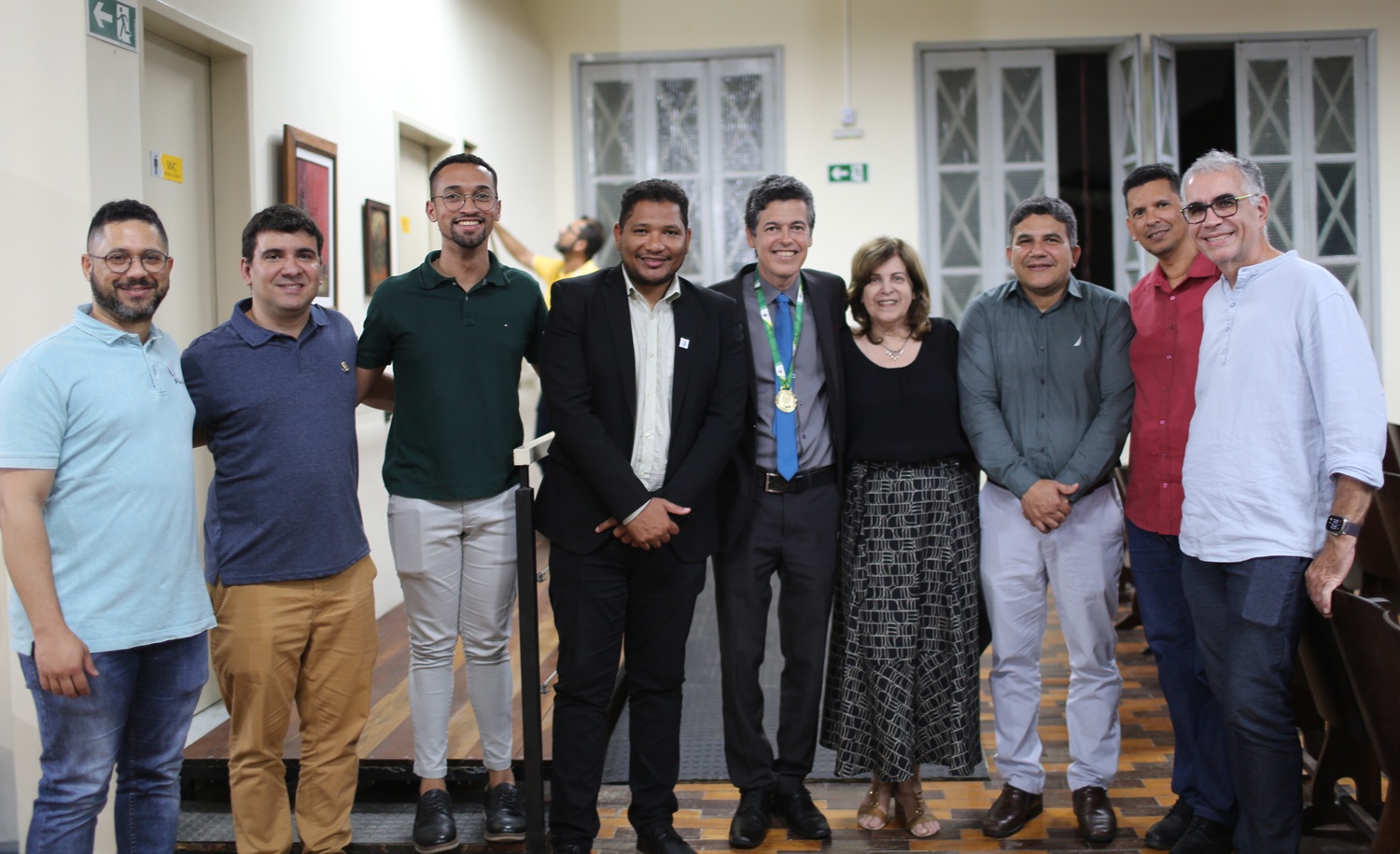 Amigos e colegas de trabalho prestigiaram o momento (Foto: Brunna Martins/Ascom UFS)