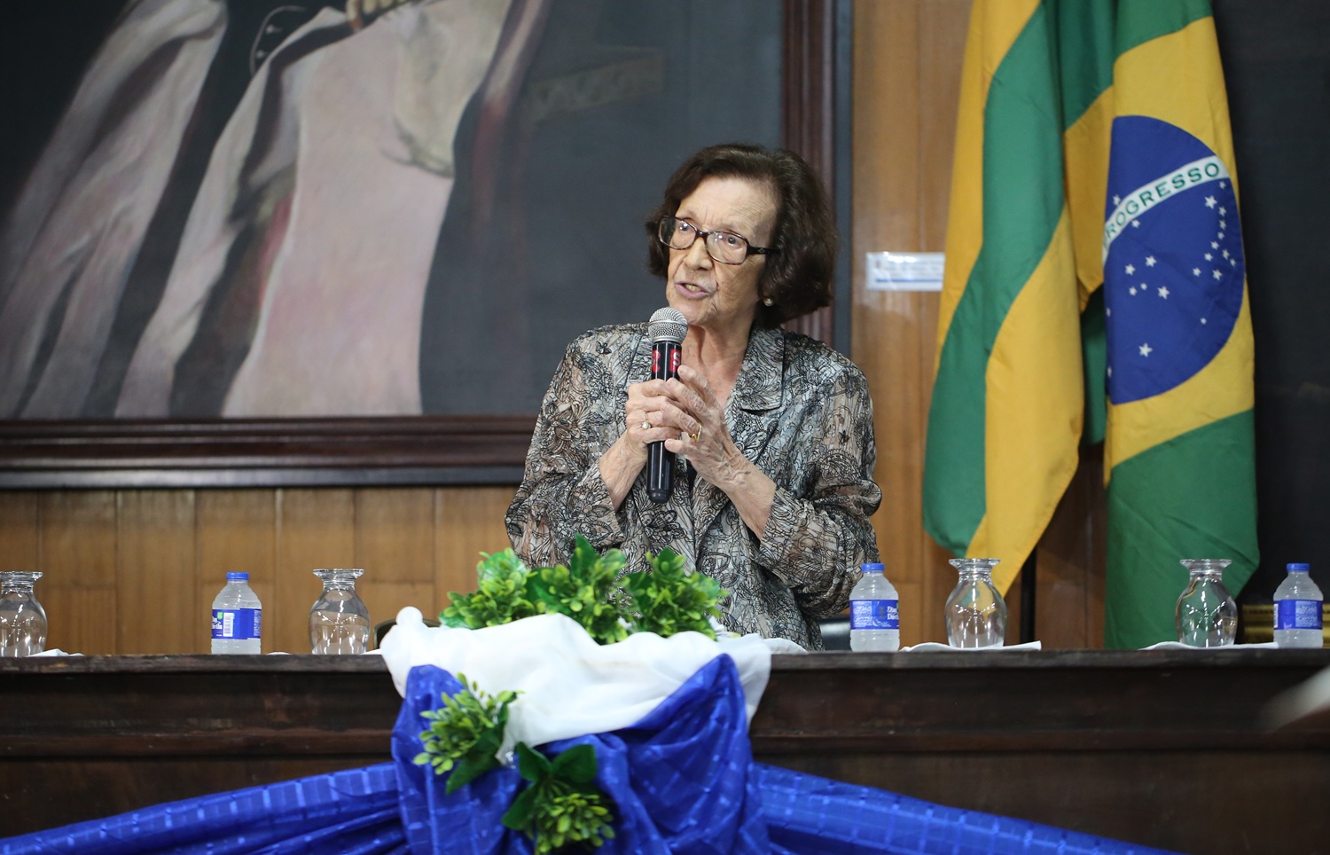 Professora Aglaé Fontes, presidente do IHGSE (Foto: Brunna Martins/Ascom UFS)