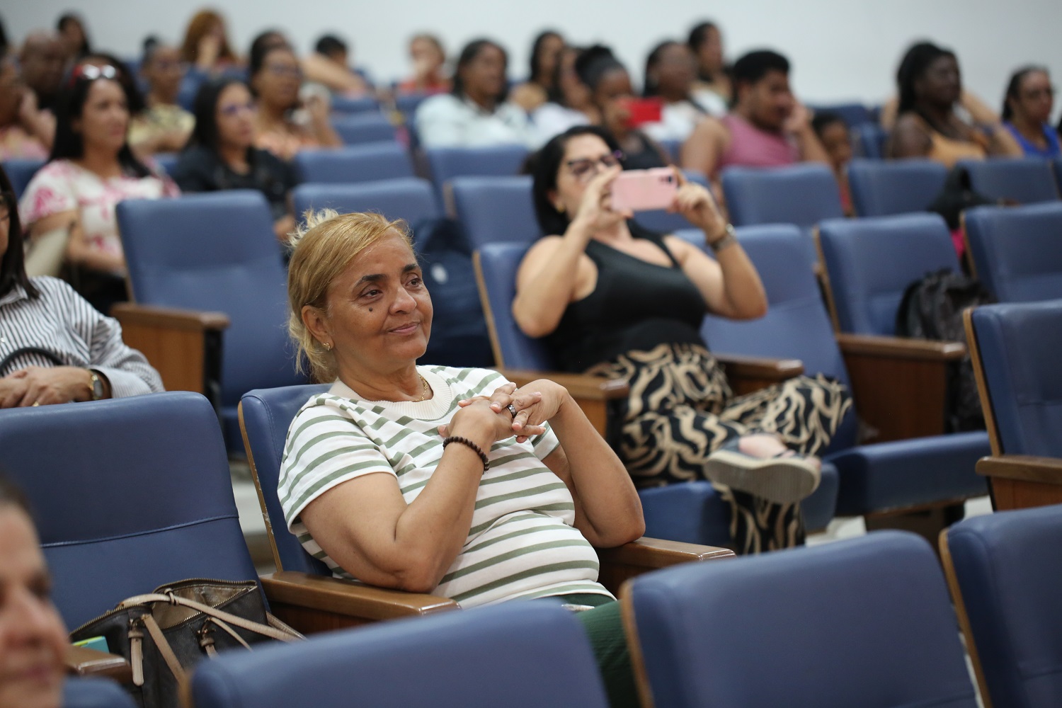 Aula inaugural acontece no auditório da Didática 7 do campus de São Cristóvão (Foto: Brunna Martins/Ascom UFS)