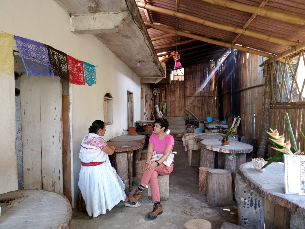 Mestre pelo PPGA/UFS, Suyan Dionízio, durante sua estadia e pesquisa no México (Foto: arquivo pessoal)