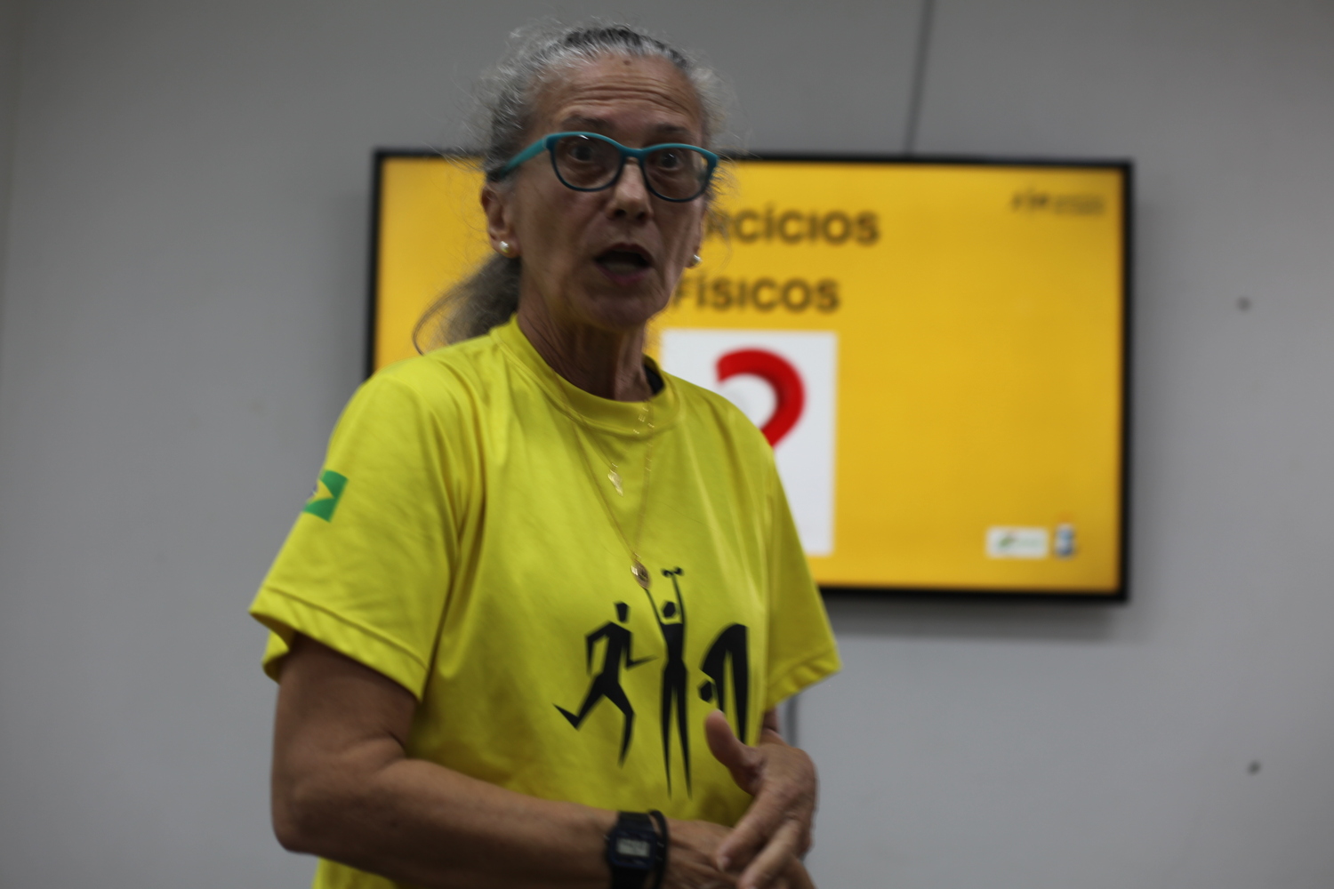 Martha Bragança é docente do Departamento de Educação Física da UFS (Foto: Ana Laura Farias/Campus de Lagarto)