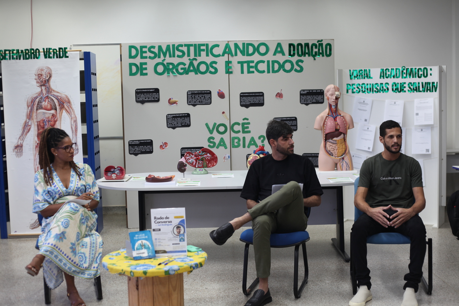 Evento contou com o autor Iuri Rodrigues. Foto: Ana Laura Farias/Campus Lagarto 