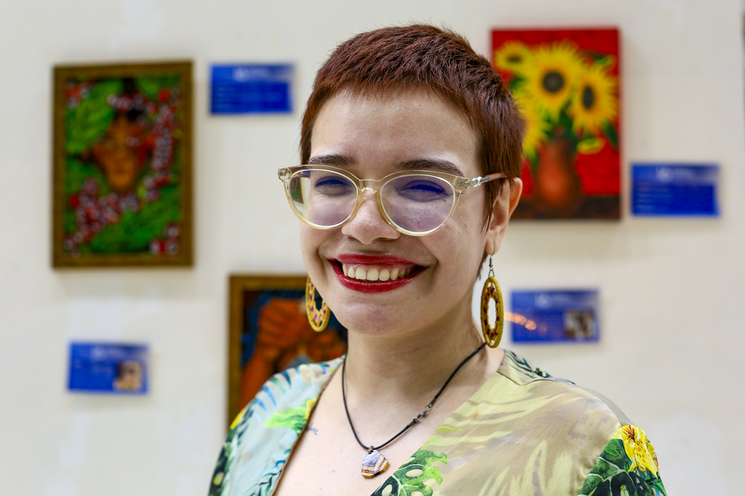 Abel Borari, artista queer e estudante do DAVD/UFS (Foto: Adilson Andrade/Ascom UFS)