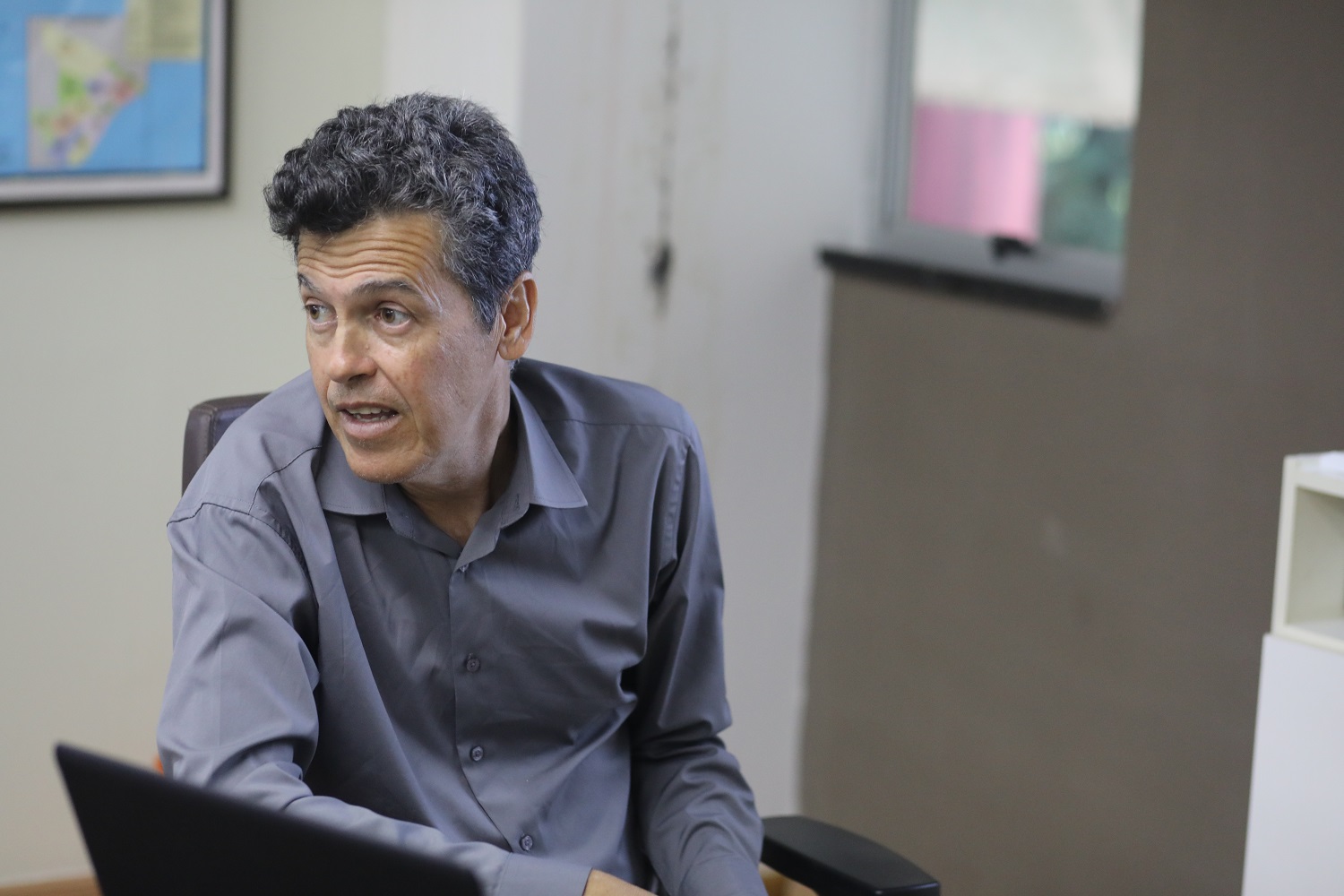 Reitor André Maurício (Foto: Brunna Martins/Ascom UFS)