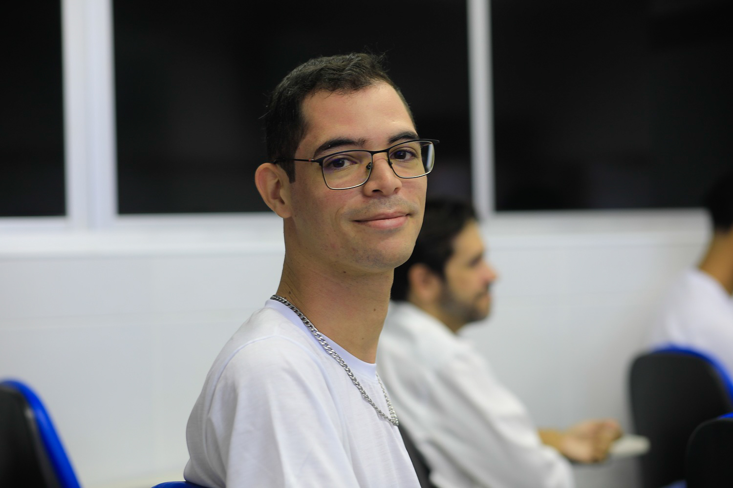 Estudante Reinan Santana Lima vai começar a estagiar na Rádio UFS (Fotos: Janaína Cavalcante/Ascom UFS)