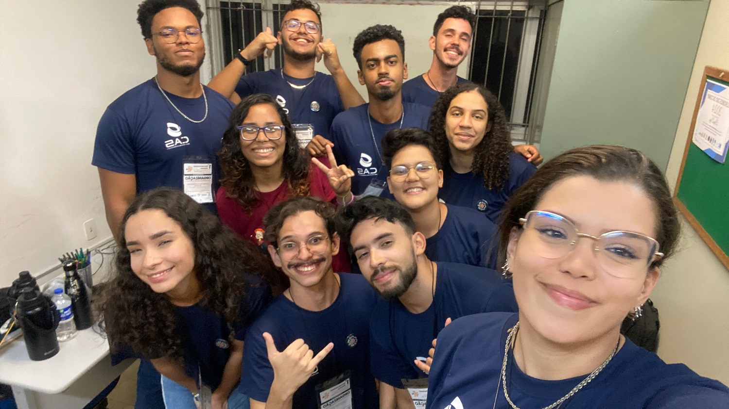 Estudantes da UFS, membros da Coretech (Foto: arquivo pessoal)