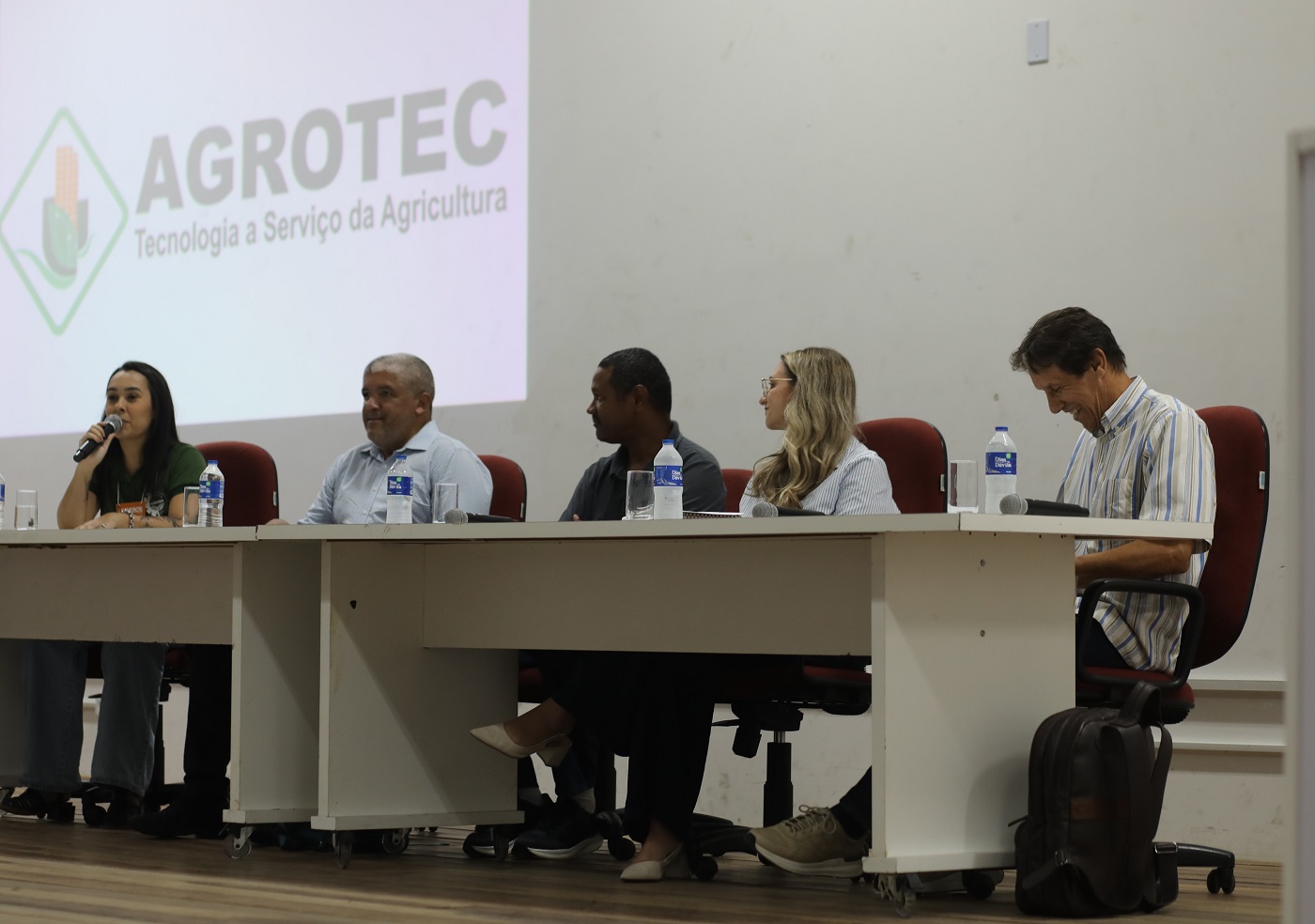 Mesa de abertura da VI Semeagri (Foto: Brunna Martins/Ascom UFS)